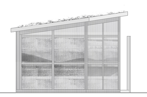 New beach huts at Southend on Sea by Pedder and Scampton Architects