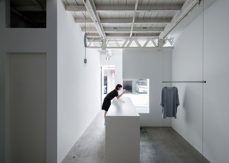 Nietzsche clothing store by Reiichi Ikeda Design