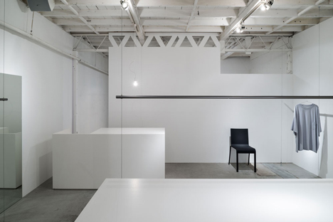 Nietzsche clothing store by Reiichi Ikeda Design