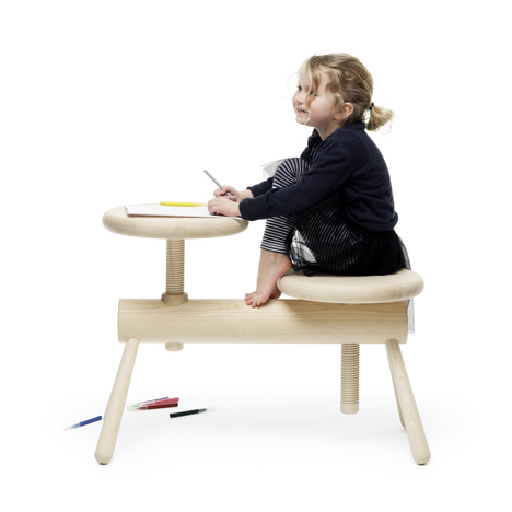 Orkester bench collection by Mia Cullin