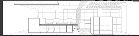 Section of Particular Studio by Particular Architects