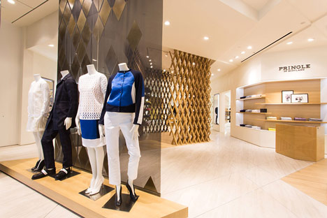 Pringle of Scotland store in Chengdu by Atelier Oi