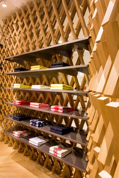 Pringle of Scotland store in Chengdu by Atelier Oi