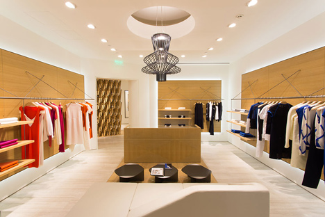 Pringle of Scotland store in Chengdu by Atelier Oi