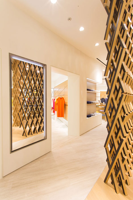 Pringle of Scotland store in Chengdu by Atelier Oi
