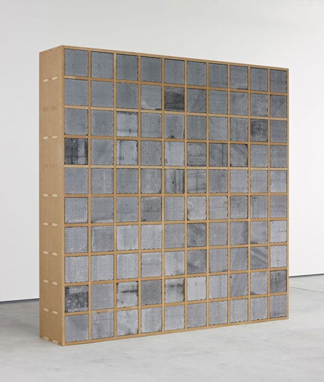 Sarah Lucas furniture for Sadie Coles HQ
