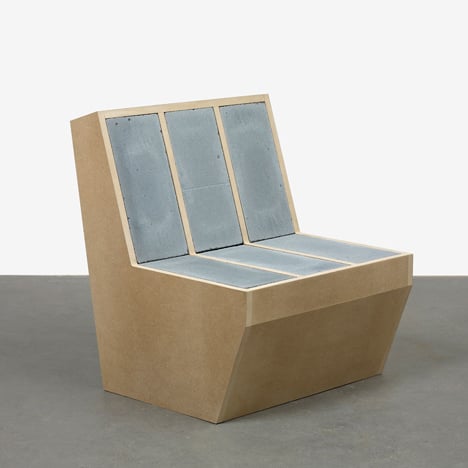 Sarah Lucas furniture for Sadie Coles HQ