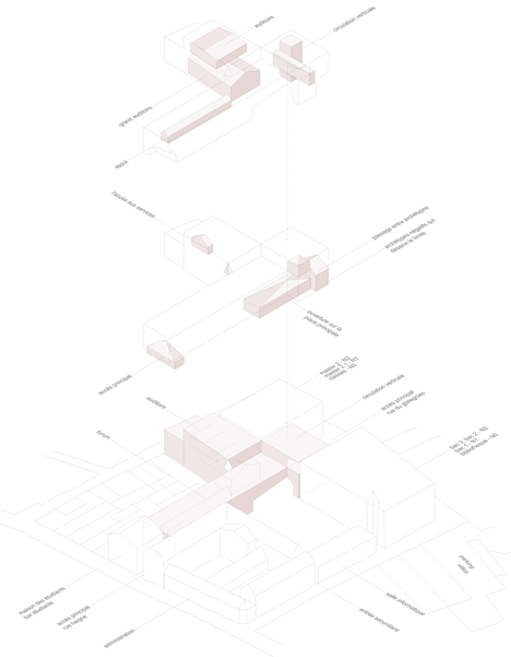 School of Architecture, Tournai by Aires Mateus