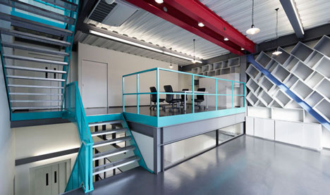 Set design studio and office in Japan by Mattch