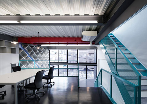 Set design studio and office in Japan by Mattch