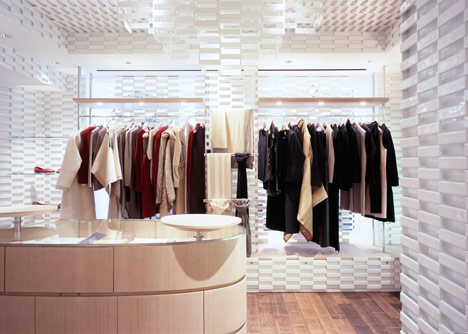 Shang Xia store in Paris by Kengo Kuma and Associates