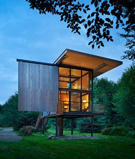 Sol Duc Cabin by Olson Kundig Architects