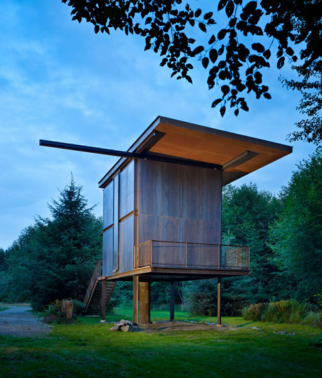 Sol Duc Cabin by Olson Kundig Architects