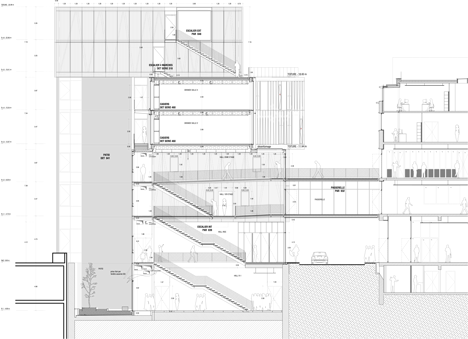Aluminium-clad building by Marc Mimram added to Strasbourg architecture school