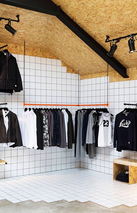 Suit Store in Reykjavik by HAF Studio