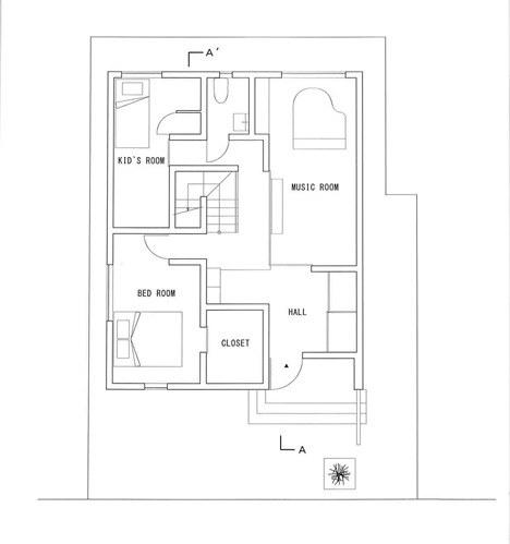 Tuneful House by Kouichi Kimura