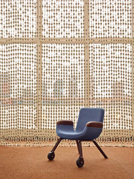 Vitra launch new Hella Jongerius lounge chair in Milan