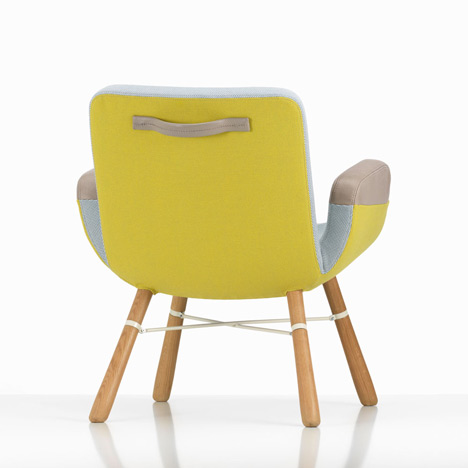 Vitra launch new Hella Jongerius lounge chair in Milan