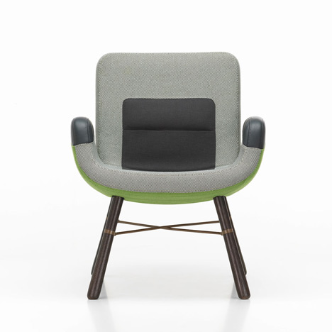 Vitra launch new Hella Jongerius lounge chair in Milan