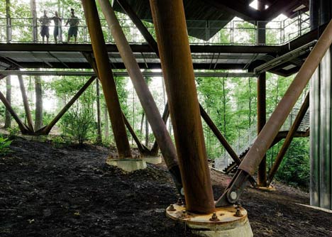 West Virginia treehouse by Mithun