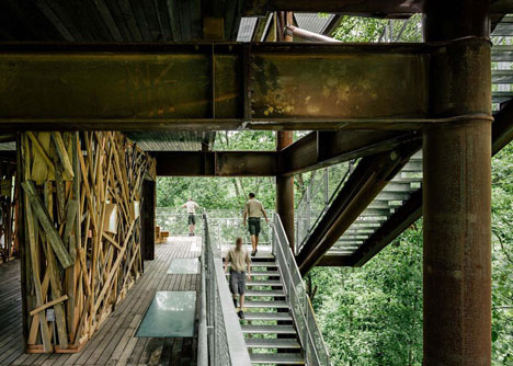 West Virginia treehouse by Mithun
