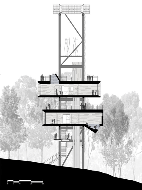 West Virginia treehouse by Mithun
