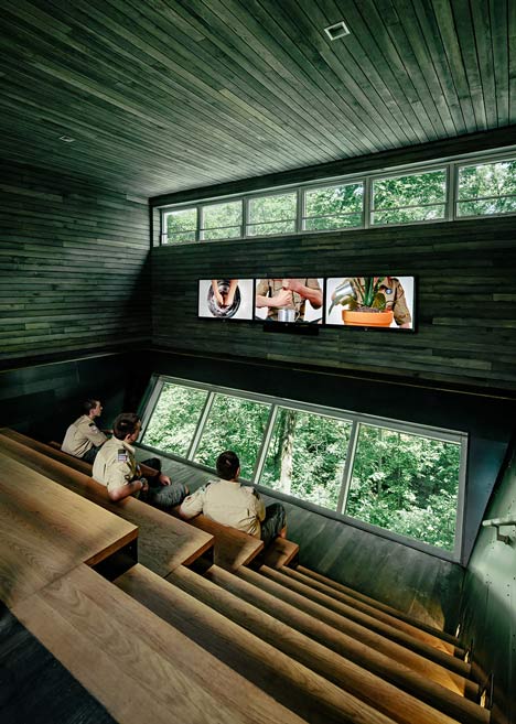 West Virginia treehouse by Mithun