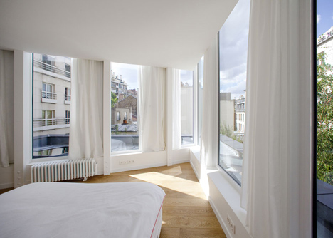 Wooden House in Paris by Noel Dominguez