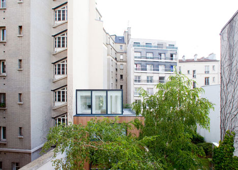 Wooden House in Paris by Noel Dominguez