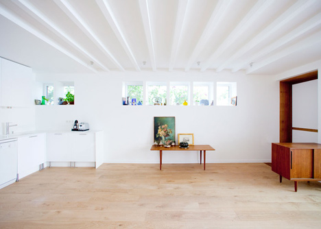 Wooden House in Paris by Noel Dominguez