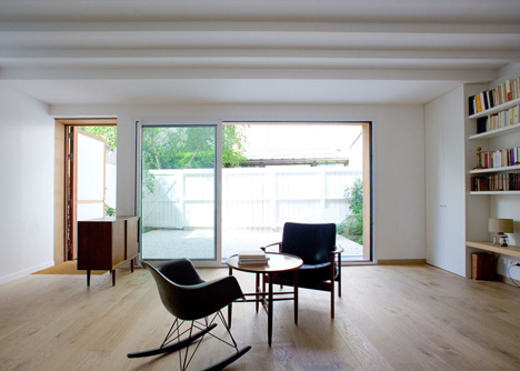 Wooden House in Paris by Noel Dominguez