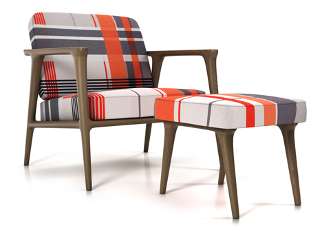Zio-Lounge-Chair-and-footstool-by-Marcel-Wanders-for-Moooi