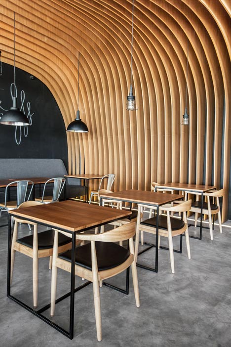 6 Degrees Cafe in Indonesia by OOZN Design
