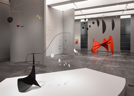 Alexander Calder exhibition at LACMA by Frank Gehry