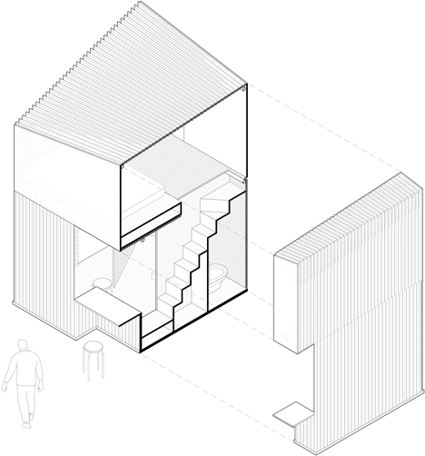 Bamboo micro homes by Affect-T