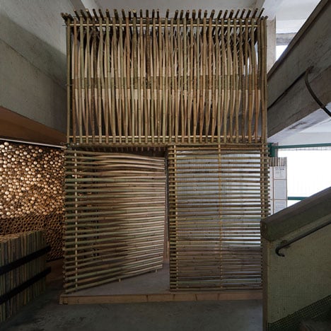 Bamboo micro homes by Affect-T