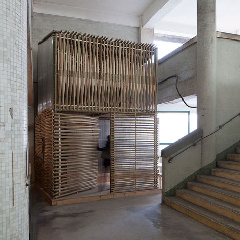 Bamboo micro homes by Affect-T