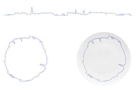Big Cities tableware set for Rosenthal by BIG and Kilo Design
