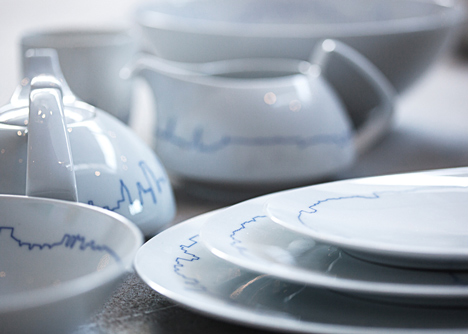 Big Cities tableware set for Rosenthal by BIG and Kilo Design