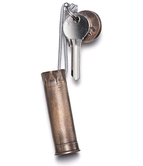 Chris Kabel key fobs and curtains for Fogo Island