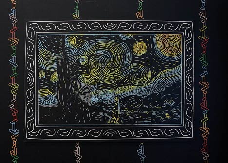 Colour Etching at Design Museum Holon by Itay Ohaly