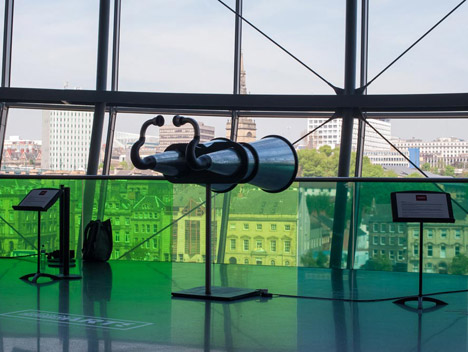 Dominic Wilcox Binaudios binoculars
