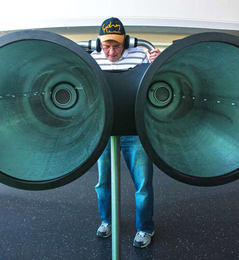 Dominic Wilcox Binaudios binoculars