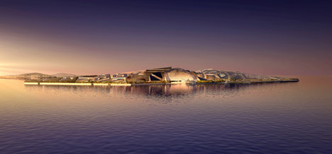 Floating City concept by AT Design Office