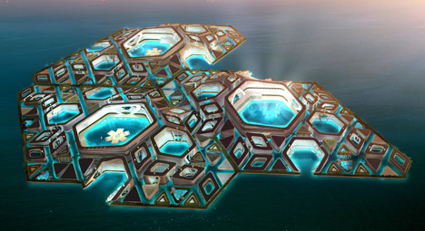 Floating City concept by AT Design Office