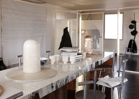 Hostem and Faye Toogood installation in Shoreditch