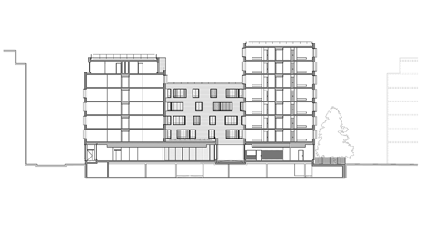 Housing at Boucicaut Paris by Michel Guthmann
