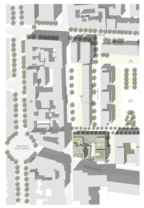 Housing at Boucicaut Paris by Michel Guthmann