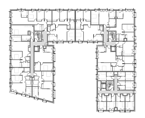 Housing at Boucicaut Paris by Michel Guthmann