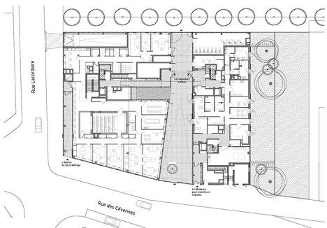 Housing at Boucicaut Paris by Michel Guthmann